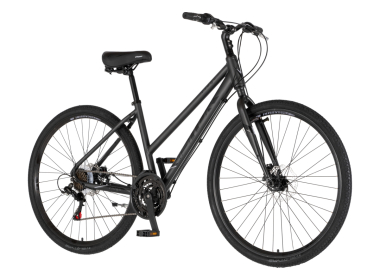 BICIKL CITY VISITOR RIDGE 28" ALU 17" DISK DUPLI 18 BRZINA 167-192CM (L/XL) SIVI