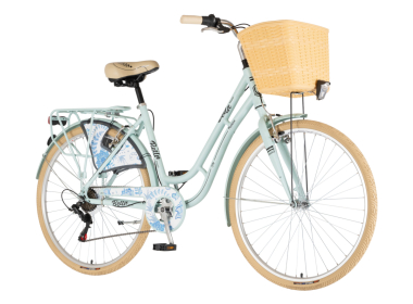 BICIKL FASHION VISITOR BELLA ALU 28" ALU 19" V-BRAKE  6 BRZINA 155-178CM (S/M) TIRKIZ