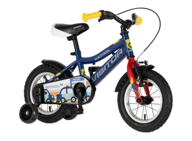 BICIKL KIDS VISITOR PATROL 12" 8" V-BRAKE  KONTRA 95-115CM (12") PLAVI PERLA
