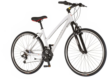 BICIKL TOUR VISITOR TERRA LADY 28" AMORTIZER ALU 18" V-BRAKE  18 BRZINA 155-178CM (S/M) BELI
