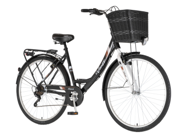 BICIKL CITY VENSSINI NEXA CITY 28" ALU 19" V-BRAKE  6 BRZINA 155-178CM (S/M) BRAON CRNI