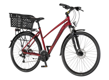 BICIKL TOUR VISITOR BOLD 28" ALU 20" DISK HIDRAULIKA 21 BRZINA 155-178CM (S/M) CRVENI