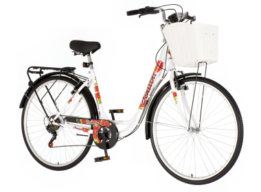 Bicikl Venssini Diamante 28" belo crveni