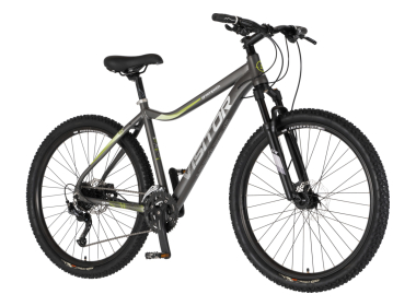 BICIKL MTB VISITOR GPS 27.5" AMORTIZER ALU 19" DISK HIDRAULIKA 24 BRZINA 170-185CM (L) SIVI
