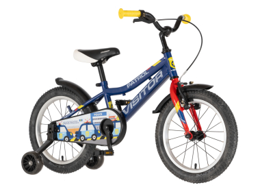 BICIKL KIDS VISITOR PATROL 16" 9" V-BRAKE  KONTRA 105-125CM (16") PLAVI PERLA