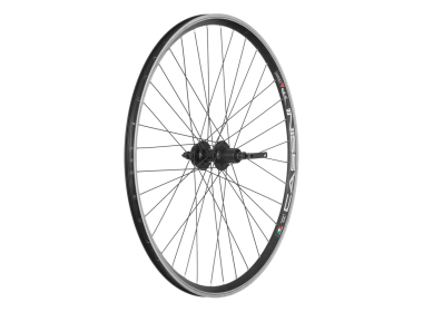 Zadnji tocak.28x1.3/8 dupli zid crni za disk kaseta shunfeng brzo skidajuca