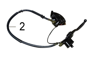 Kočnica disk za motor komplet prednja 6027-49-00000 Torino JOG-B