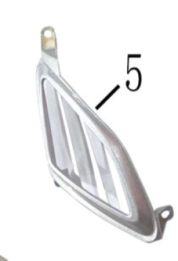 Prednja maska za motor - okvir za levi signal (prednji) 2346-49-00001 Torino JOG-B