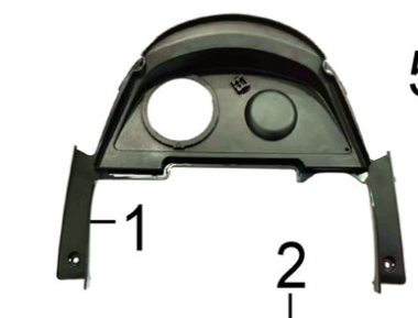 Deo rezervoara za motor - poklopac rezervoara 2216-49-00000 Torino JOG-B