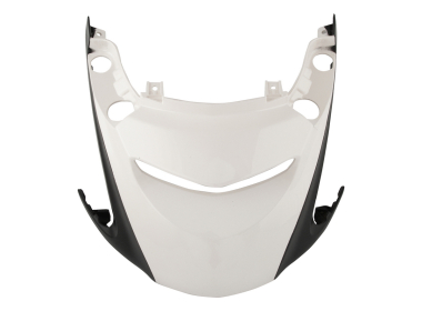 Maska zadnja za motor centralni poklopac PVC bela 2004-19-00000 Roma S9C