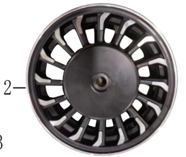 Točak zadnji za motor aluminijum, 2.5×10 6025-12-X0050 Verona LI