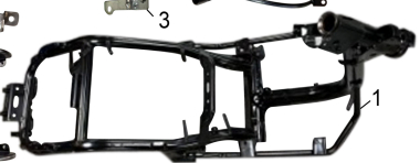 Ram za motor 6007-12-X0050 Verona LI