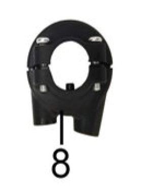 Ručica gasa za motor - nosacsajle gasa PVC 4001-30-00001 New Flash HF
