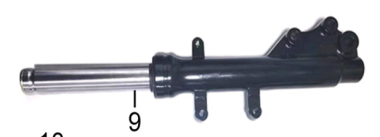 Amortizer prednji za motor levi 6021-30-00002 New Flash HF