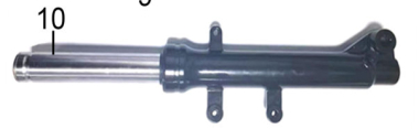Amortizer prednji za motor desni 6022-30-00002 New Flash HF