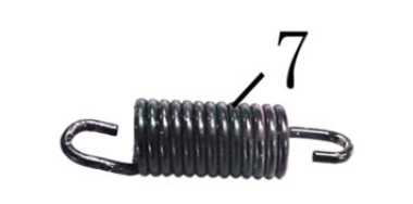 Deo nogara za motor - opruga centralnog 6016-30-00003 New Flash HF