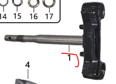 Amortizer vrat za motor vile 6006-18-00001 New Adviser