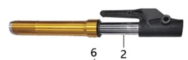 Amortizer prednji za motor levi 6021-18-00000 New Adviser