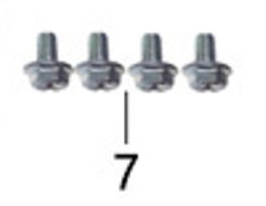 Deo za motor - šraf M6×12 B0010000612 New Adviser