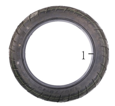 SP.MOTO GUMA 130/70-13 6033-18-00000 zadnja guma New Adviser