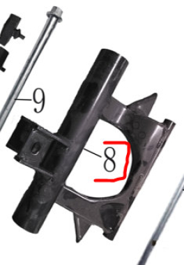 Deo za motor - nosač motora 6009-18-00000 New Adviser