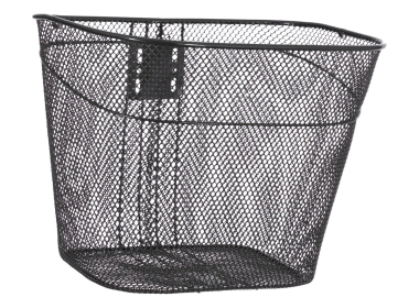 Korpa sitno pletena crna 28”