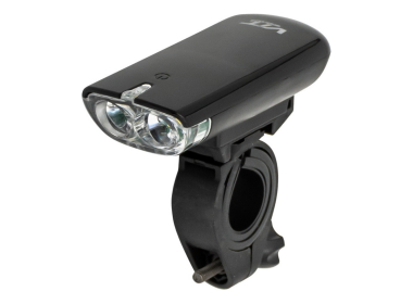 Lampa prednja square 2 super bright white led crna