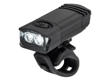 Prednje svetlo na volan sa punjivom litijum baterijom na usb crno led 50 lm