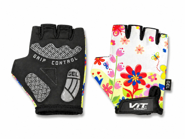 RUKAVICE DEČIJE LAURELS LCL K65118 GEL BELA FLOWER VELIČINA S
