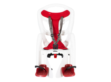 Sedlo dečije Pepe na gepek belo crveno 22 kg