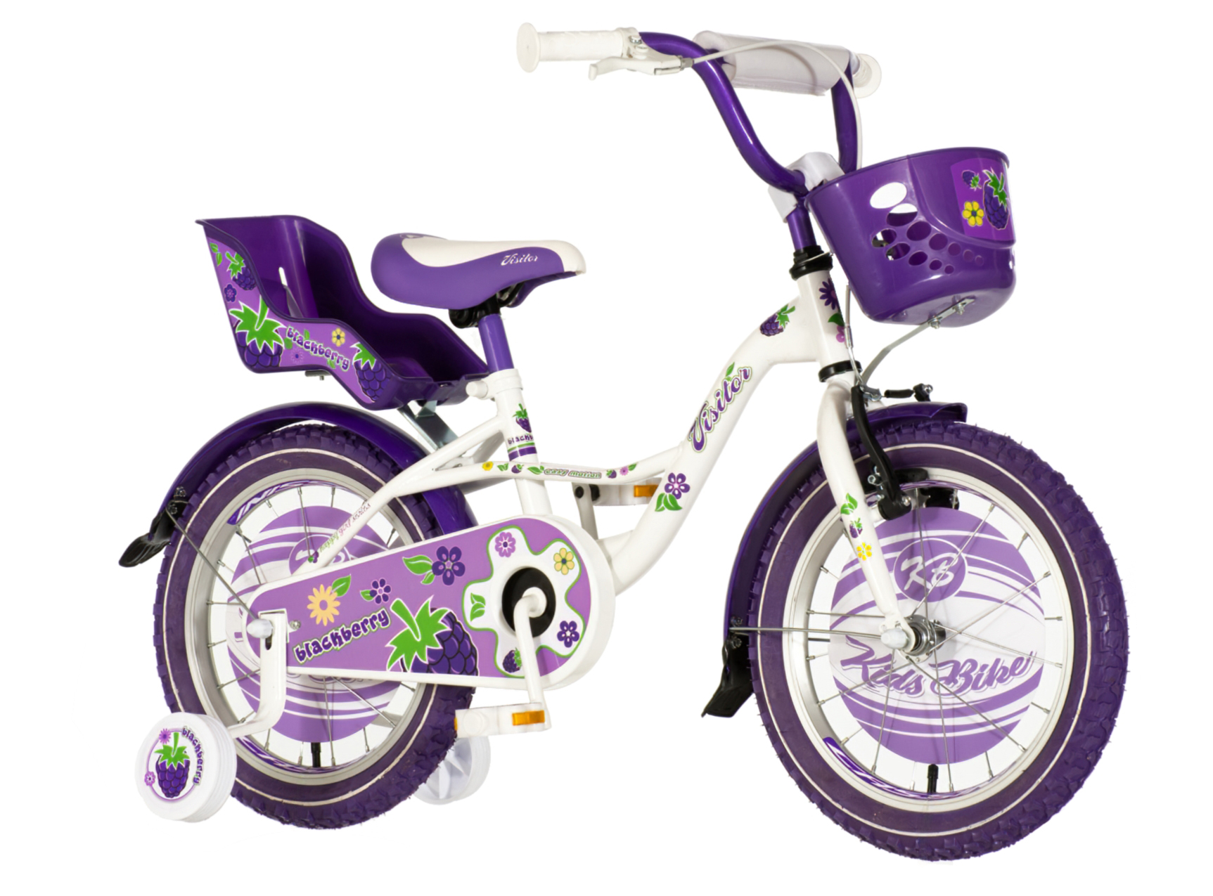 Bicikl Visitor Blackberry 16" ljubičasti