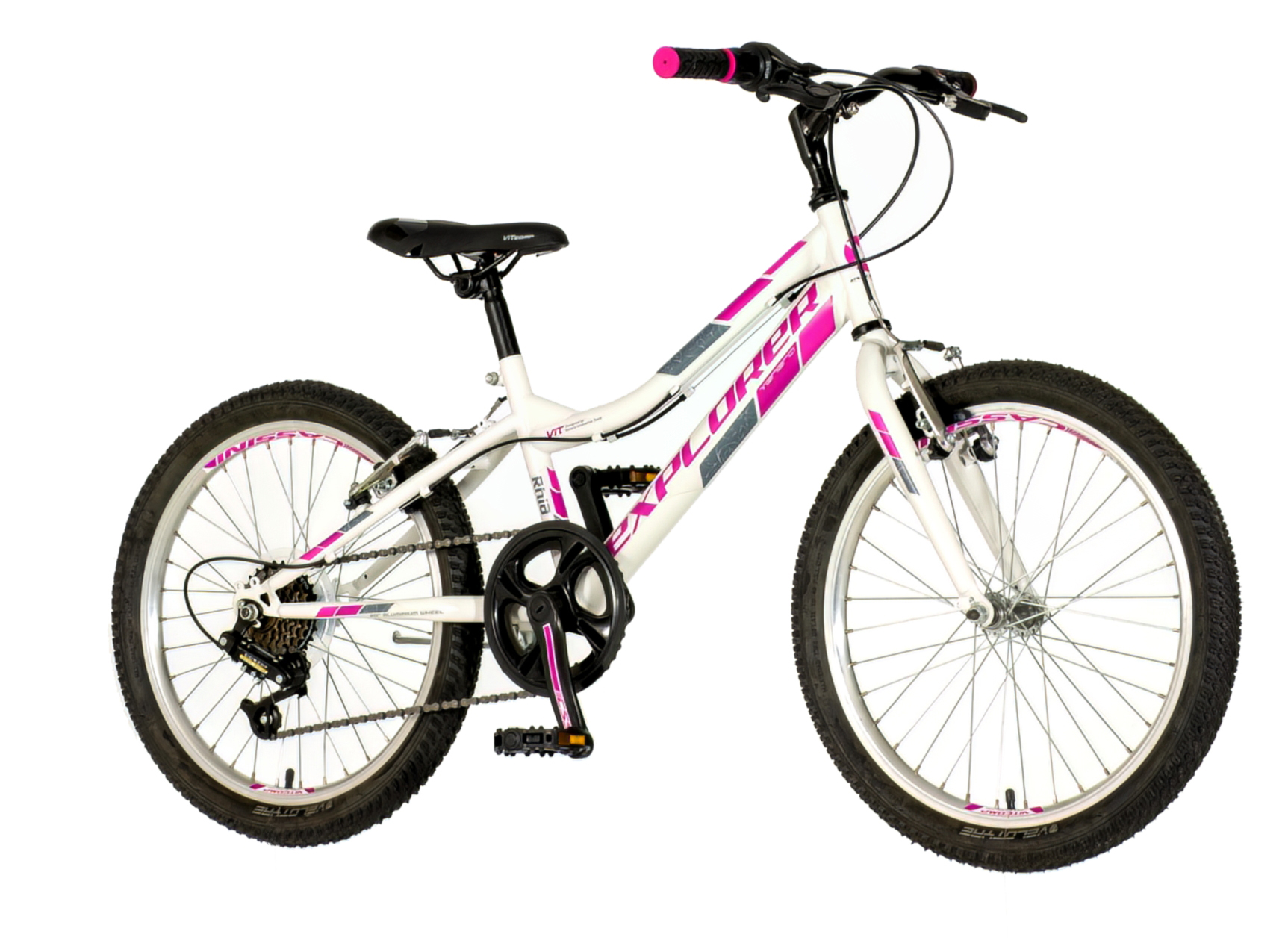 Bicikl Explorer Rhino 20" belo roze