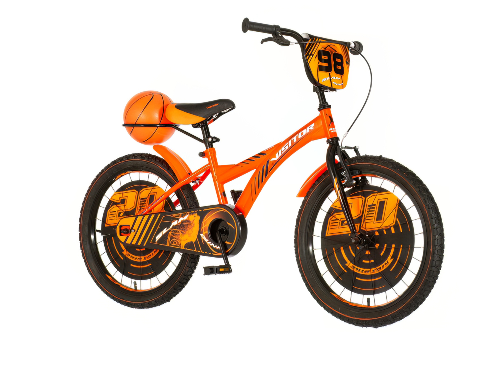 Bicikl Visitor Basket 20" narandžasti