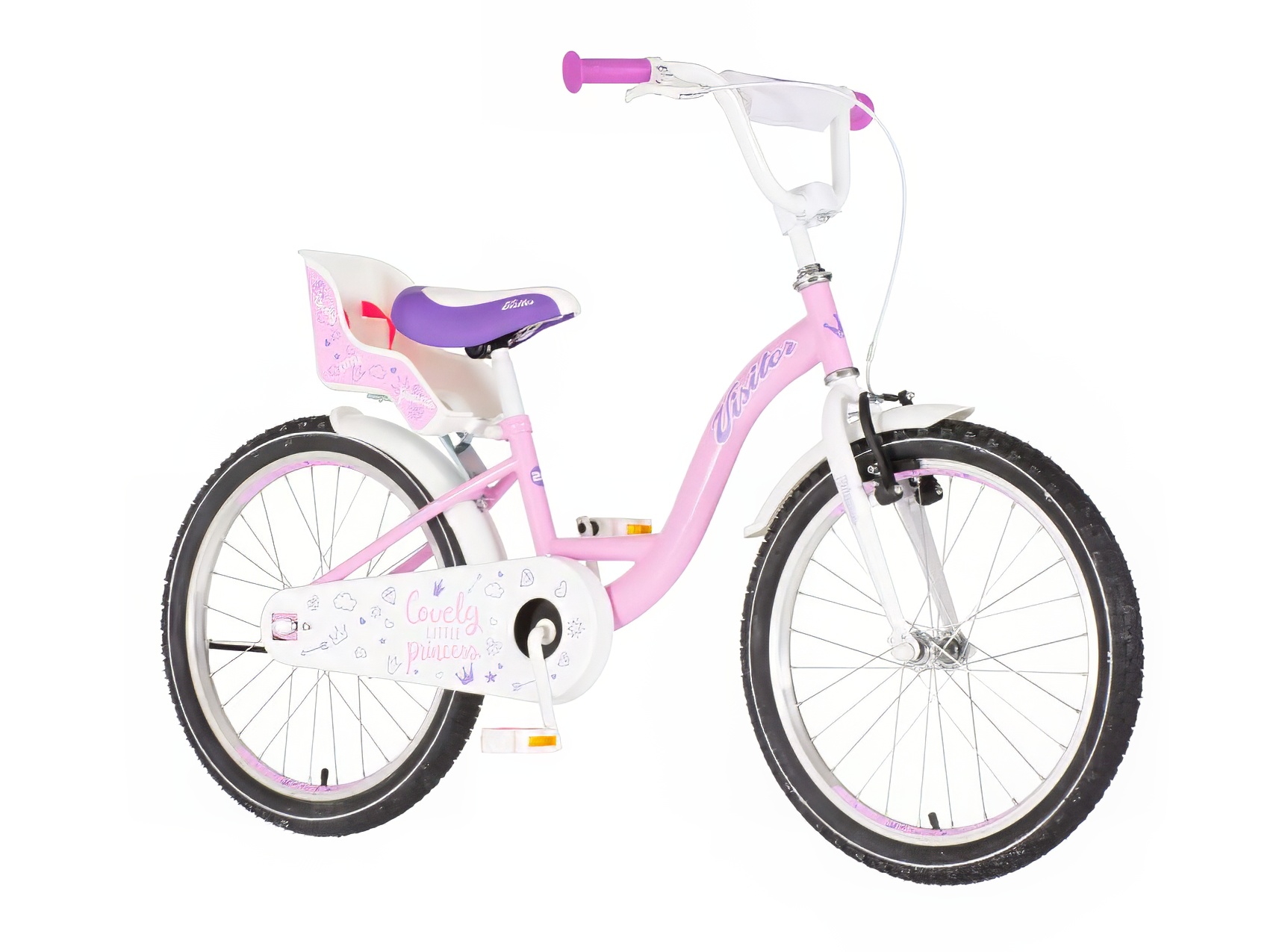 Bicikl Visitor Lovely little princess 20" roze