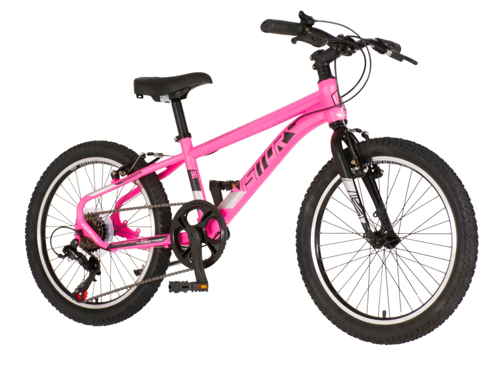 Bicikl Visitor Radiance 20" roze crni