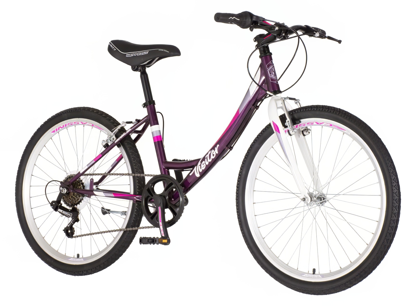 Bicikl Visitor Fox 24" ljubičasti