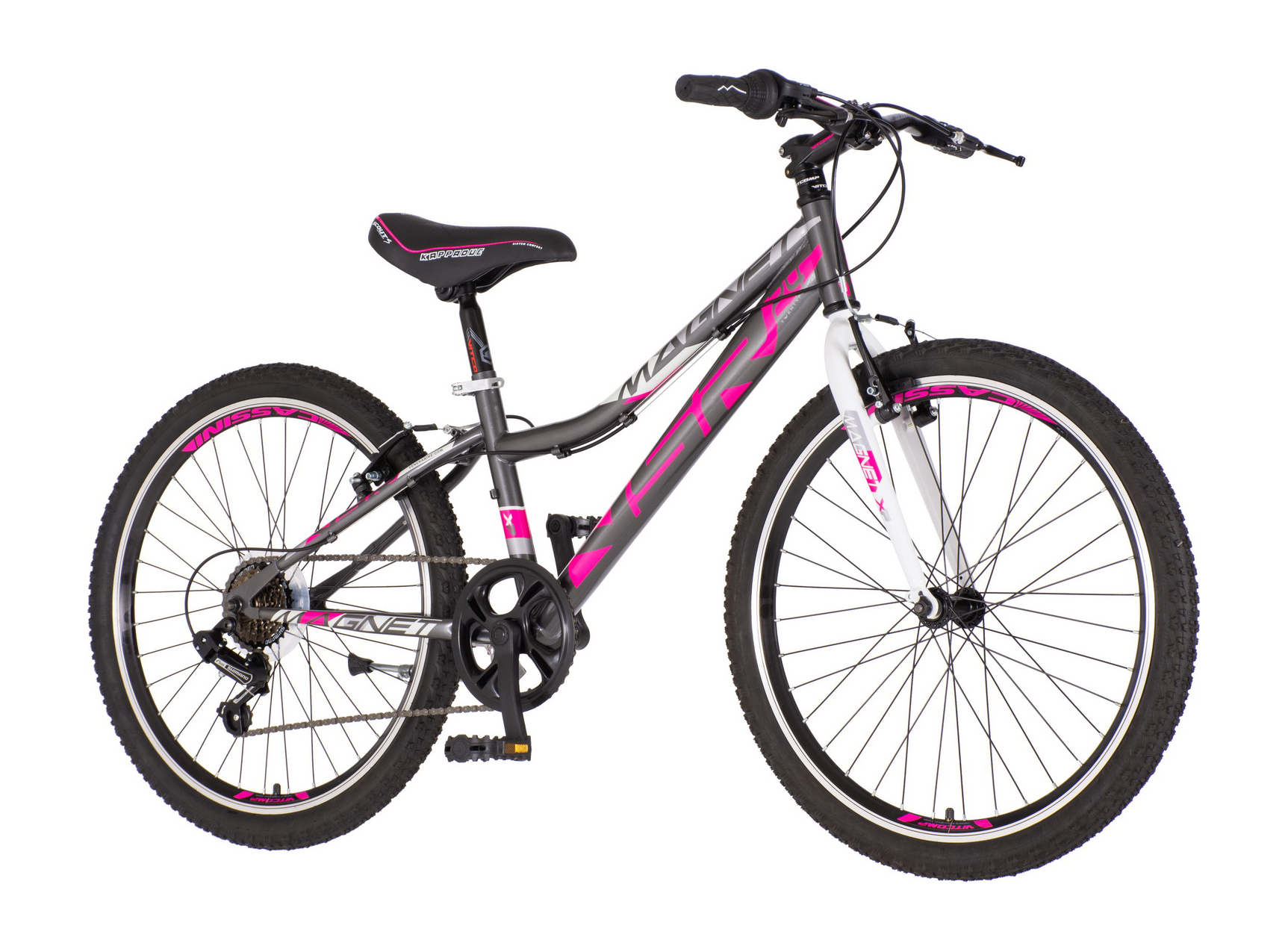 Bicikl Visitor Fox 24" sivi