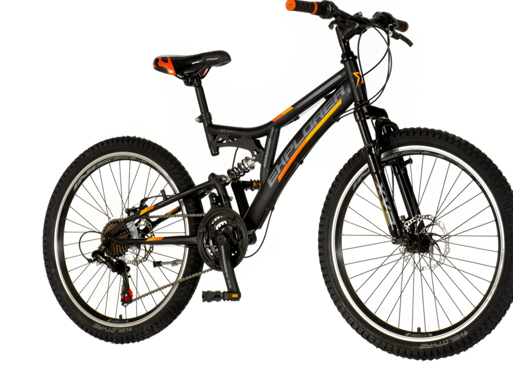 Bicikl Explorer Thunder 24" crno narandžasti