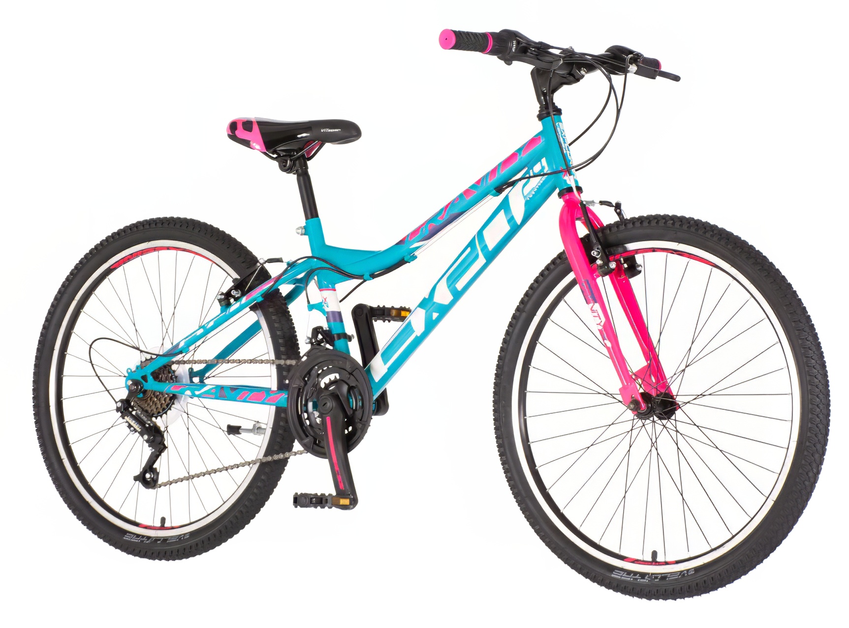 Bicikl Explorer Magnito 24" tirkiz roze
