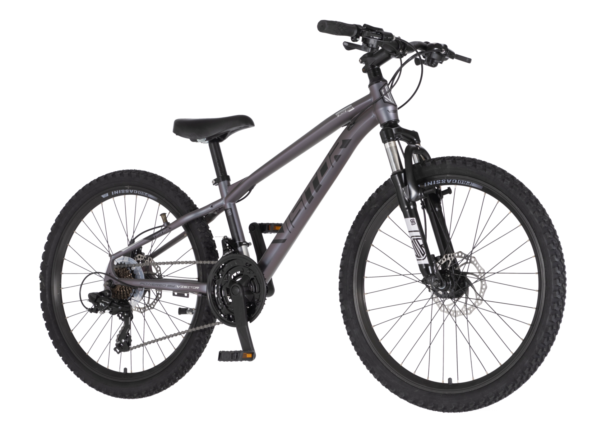 Bicikl Visitor Cascade 24" kameleon crni