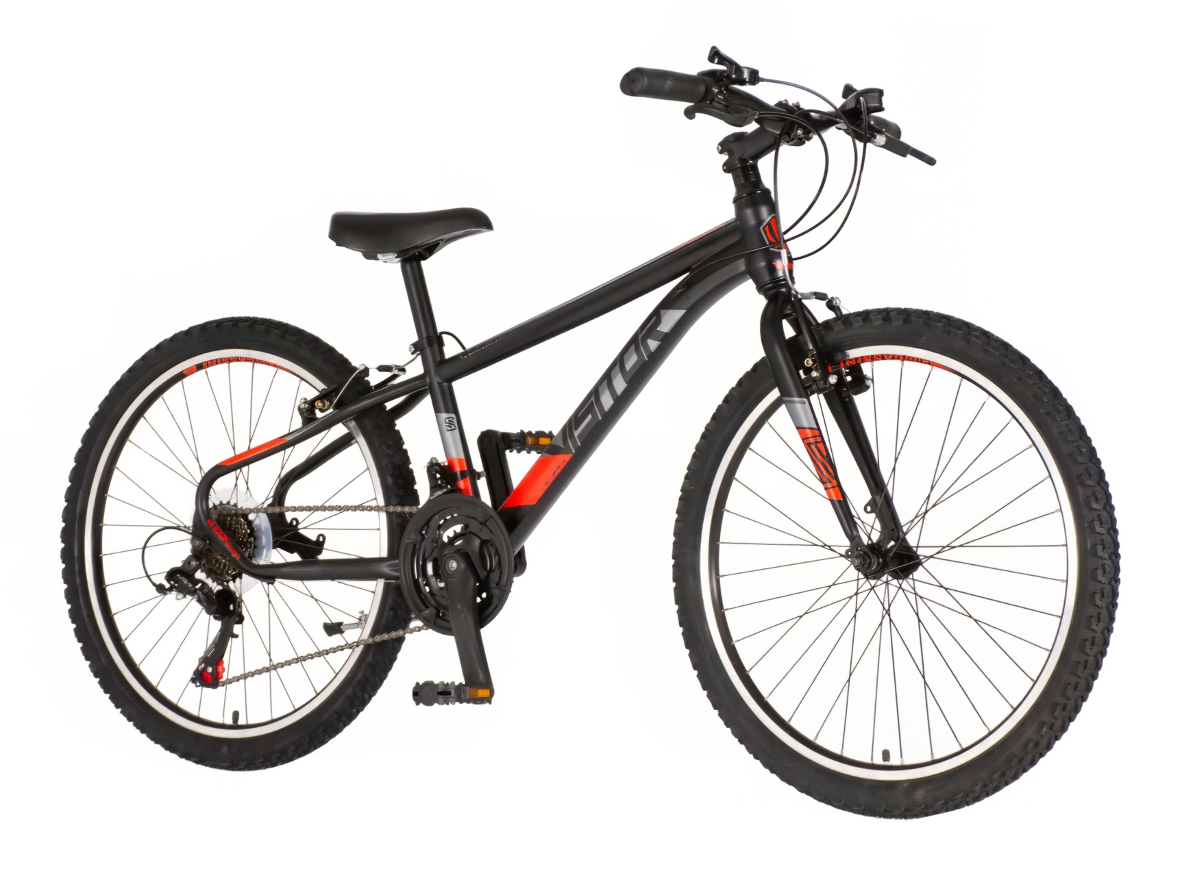 Bicikl Visitor Radiance 24" crno crveni