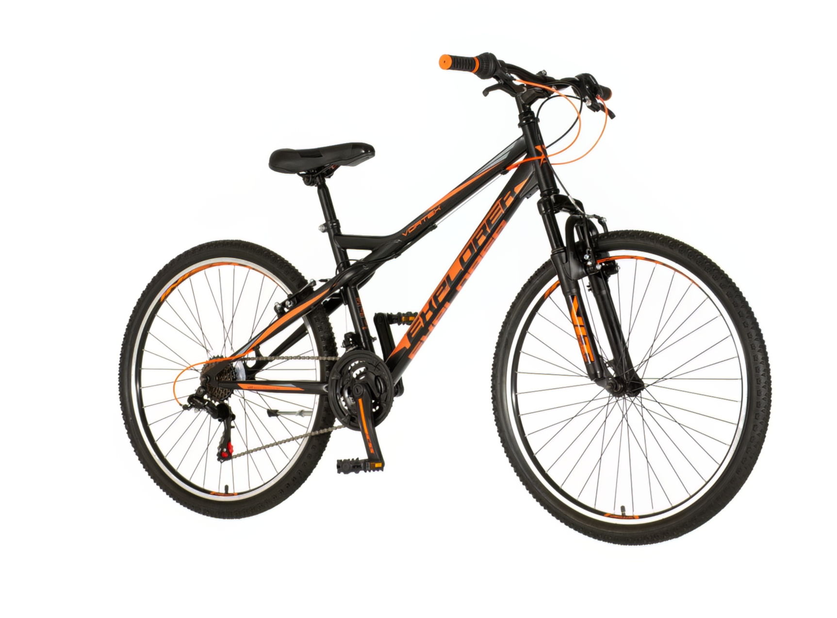 Bicikl Explorer Vortex 26" crno narandžasti