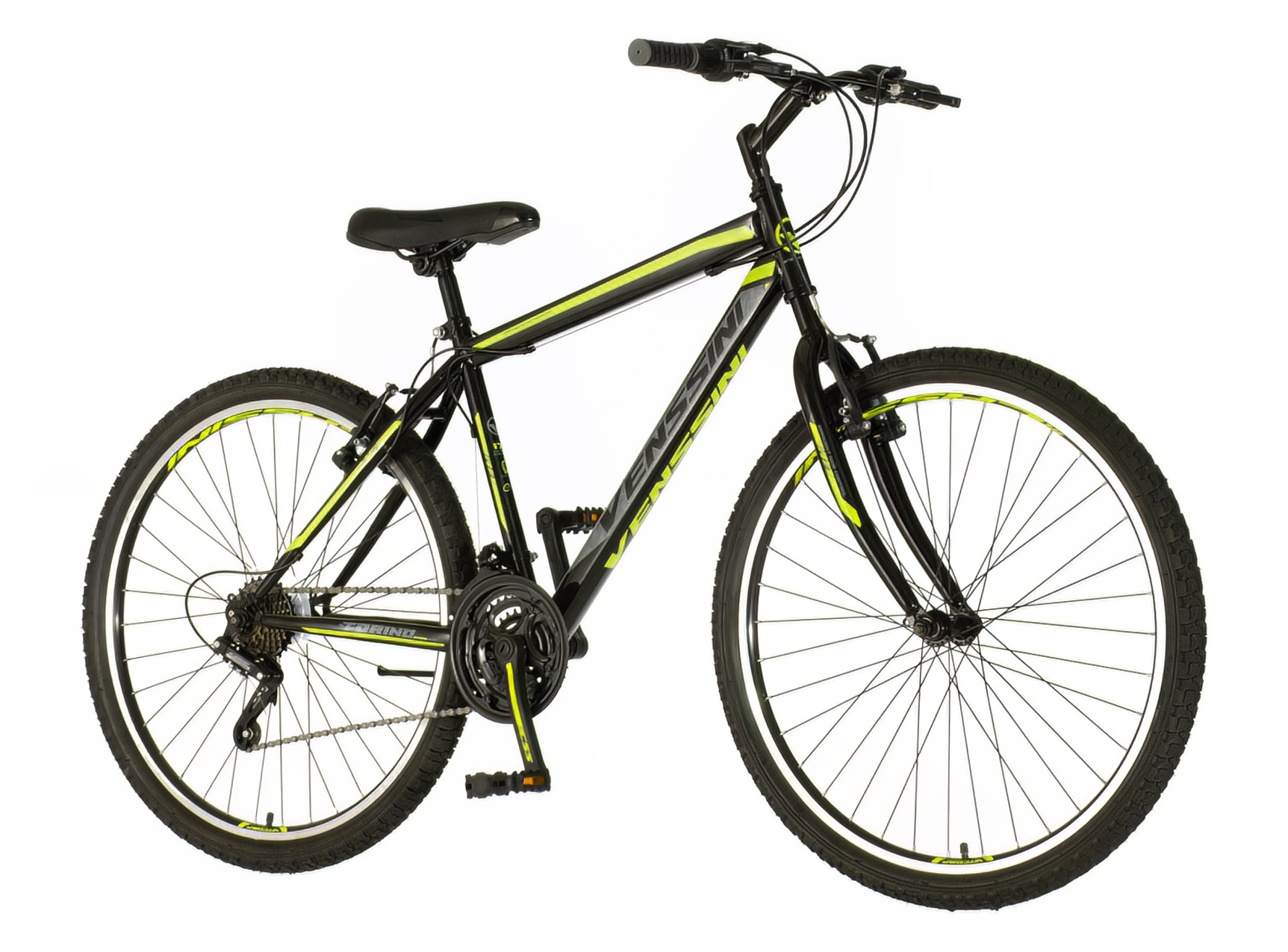 Bicikl Venssini Torino 26" crno zeleni