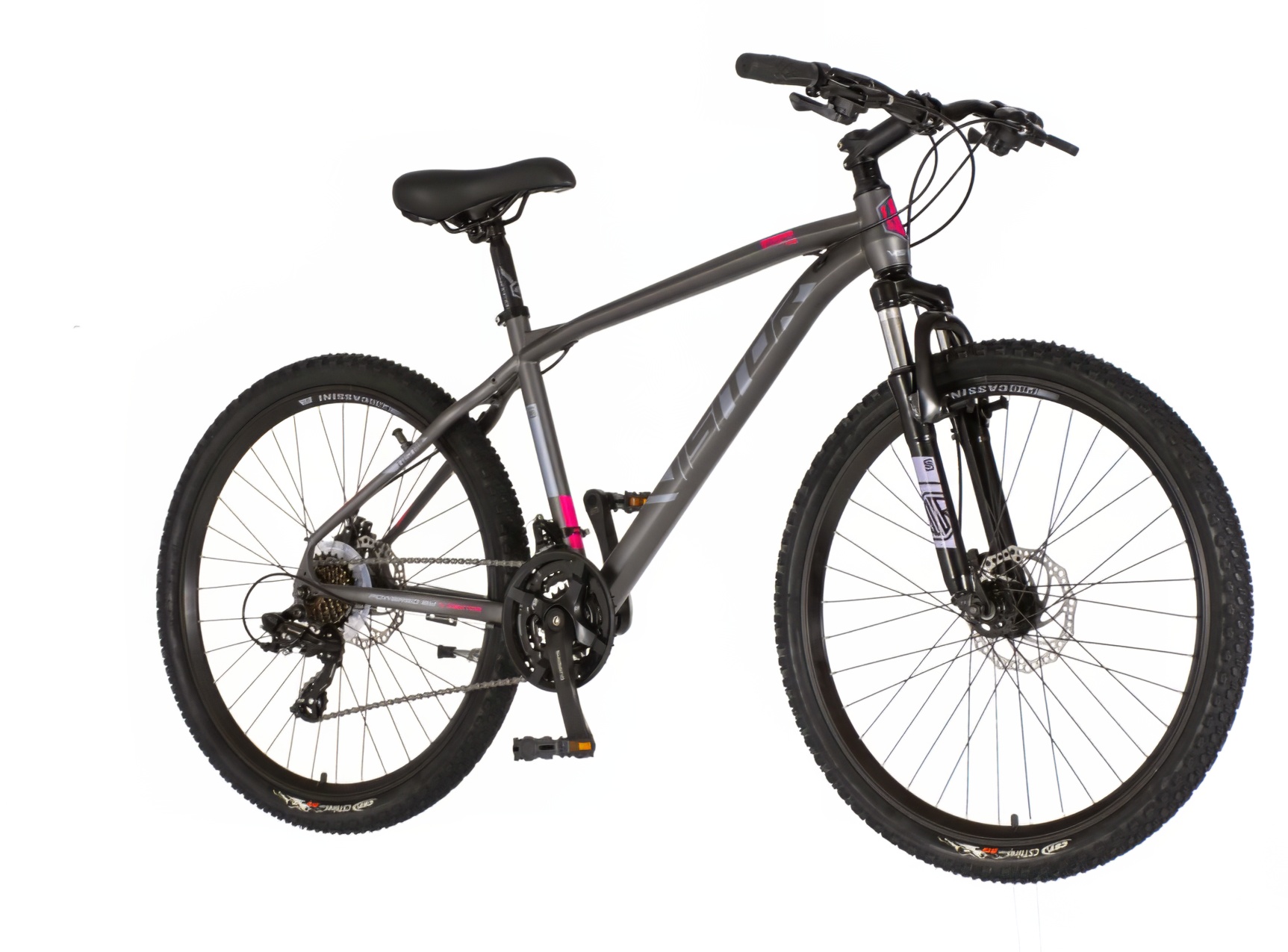 Bicikl Visitor Cascade 26" sivo roze
