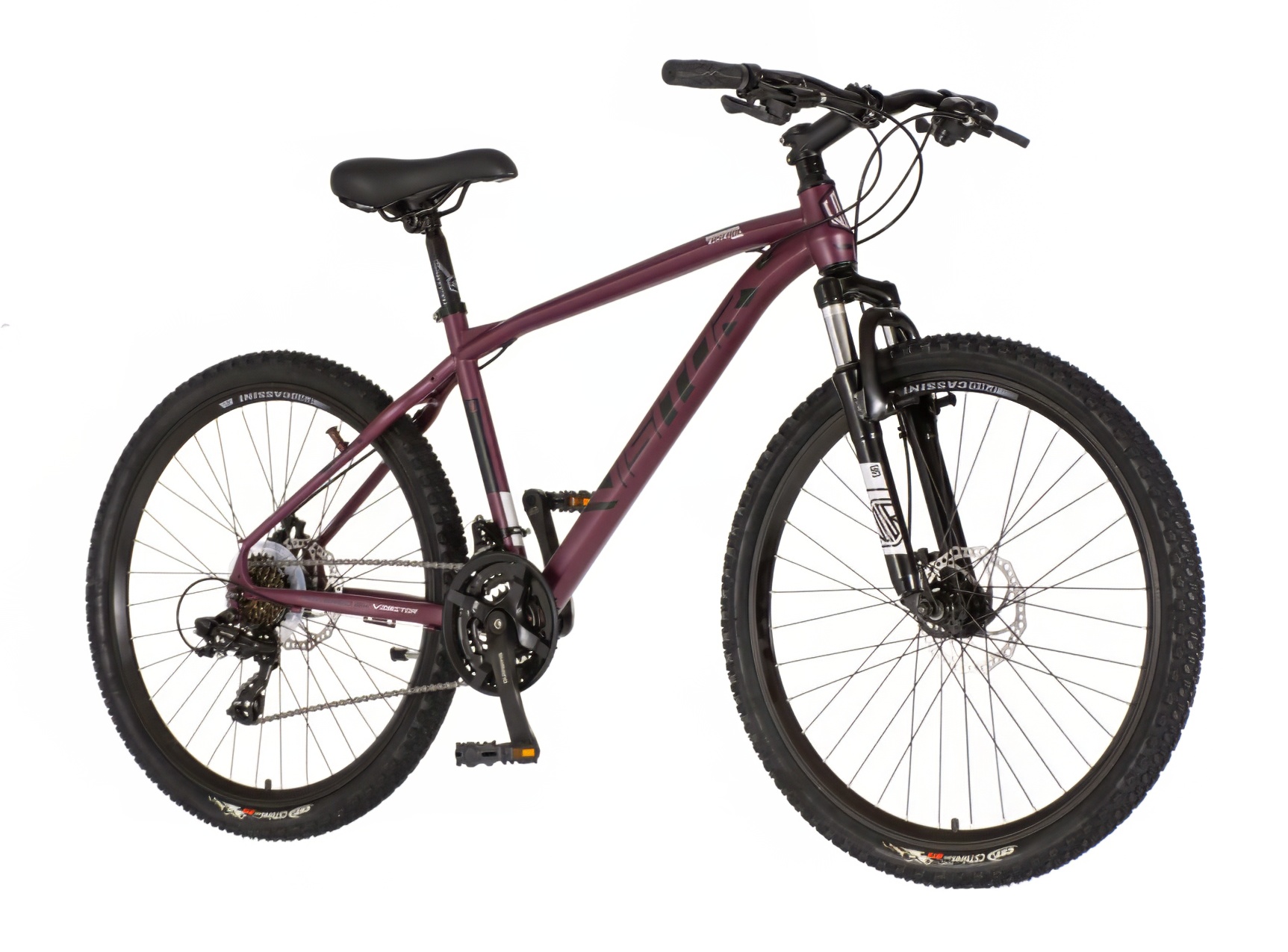 Bicikl Visitor Cascade 26" bordo crni