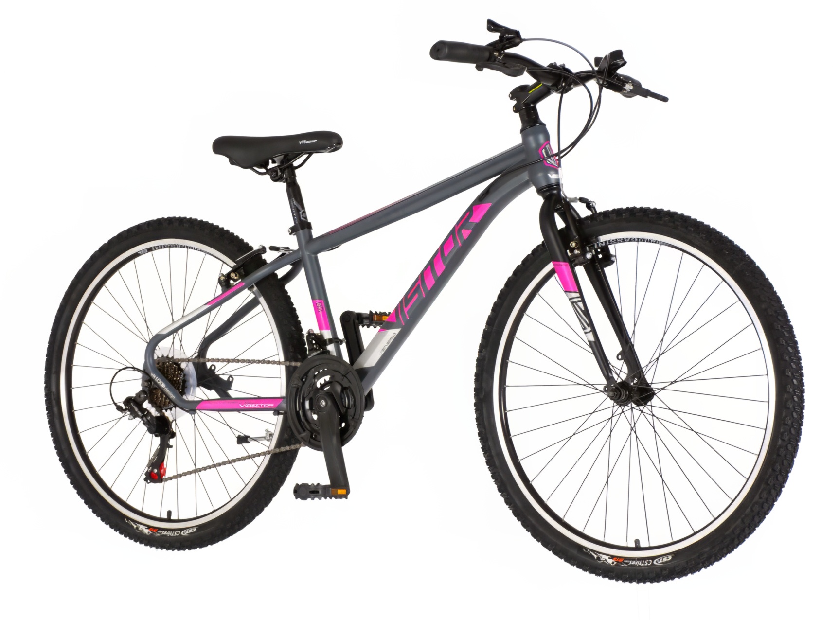 Bicikl Visitor Radiance 26" sivo roze