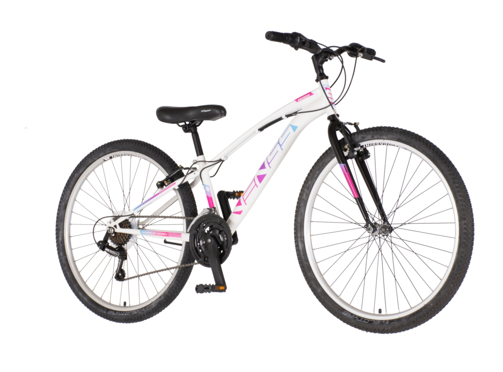 Bicikl Venssini Arcadia 26" belo roze