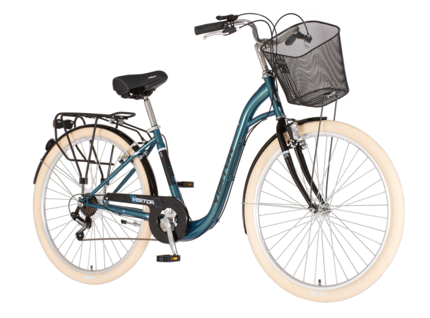 Bicikl Visitor Elite 28" plavo crni