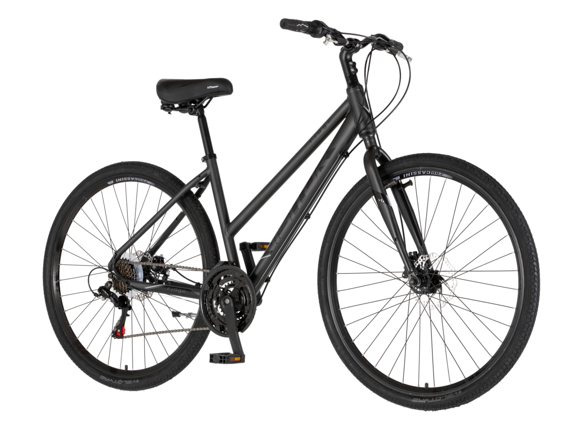 BICIKL CITY VISITOR RIDGE 28" ALU 17" DISK DUPLI 18 BRZINA 167-192CM (L/XL) SIVI