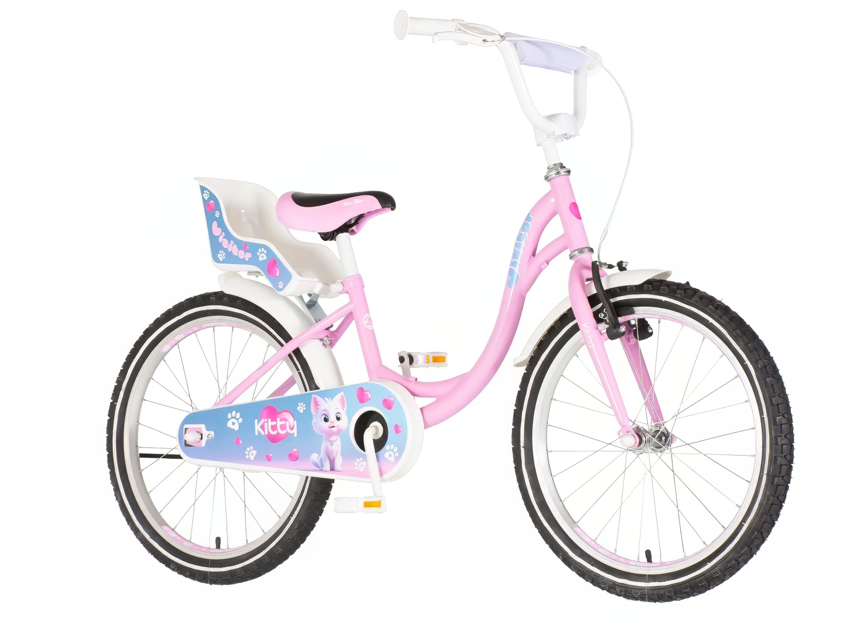 Bicikl Visitor Kitty 20" roze